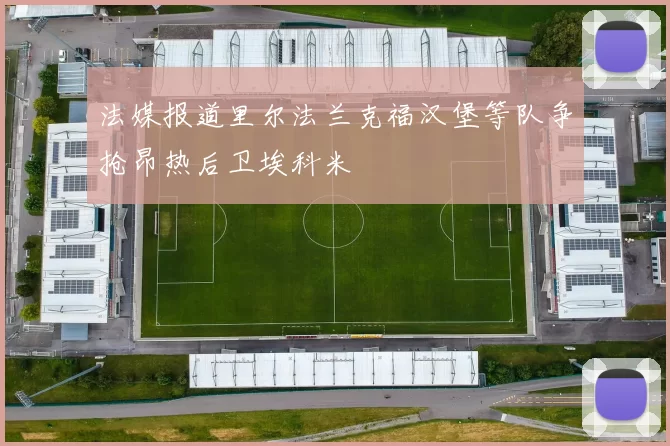 法媒报道里尔法兰克福汉堡等队争抢昂热后卫埃科米